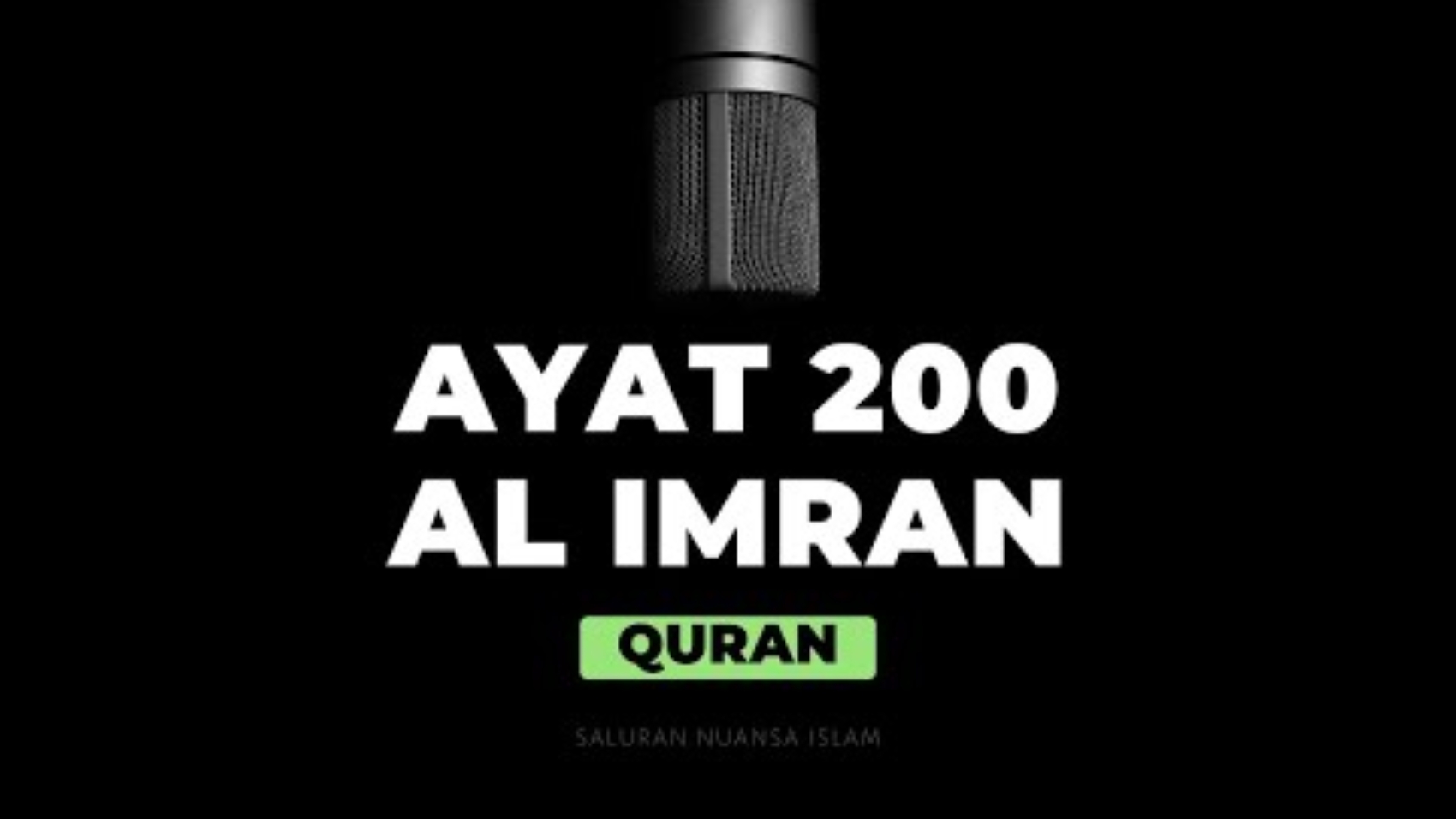Kandungan Surat Ali Imran Ayat 200